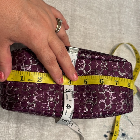 FINAL PRICE 🔥Coach mini bag  very pretty purple 🟣 - Picture 10 of 10